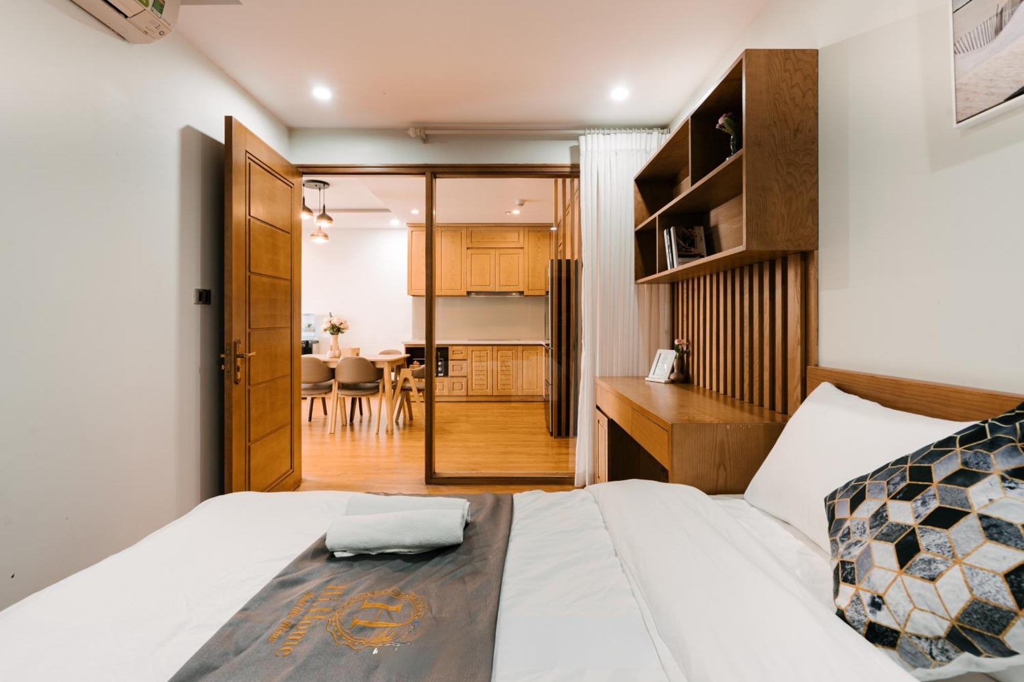 Hi-Home Suites - The West Lake Xuan Dieu Hanoi Exterior photo